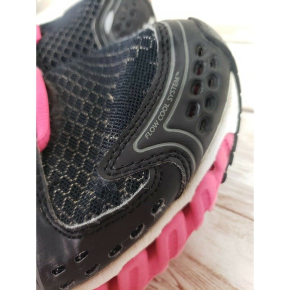 Womens K-Swiss Size 10 Guide Glide Aosta 2 Athletic Black Pink Style 92796051 - Picture 12 of 12